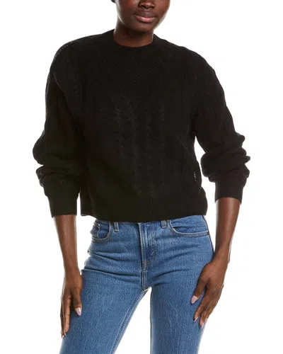 Naadam Airy Cable Crewneck Cashmere Sweater In Multi