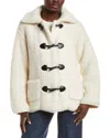 Naadam Alpaca Wool Toggle Coat In Neutral