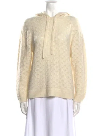 Pre-owned Naadam Alpaca Crew Neck Sweater In Neutral