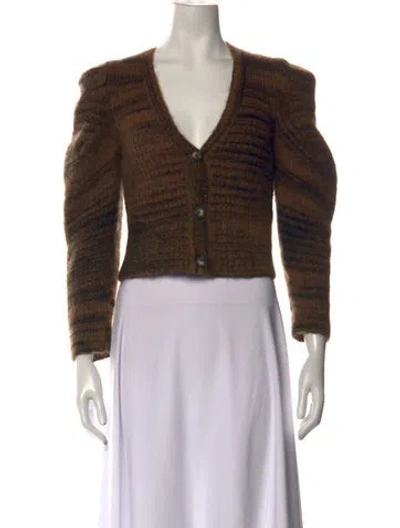 Pre-owned Naadam Alpaca Striped Sweater In Neutrals
