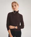 Naadam Basic Cashmere Turtleneck Sweater In Brown