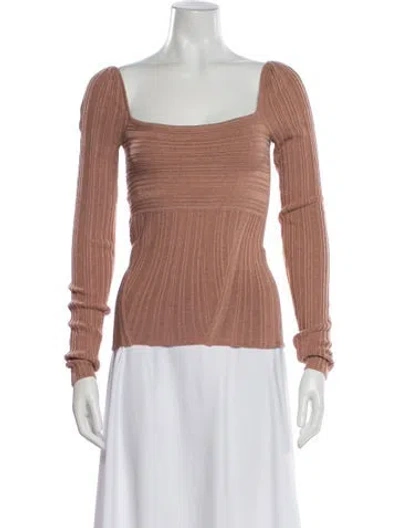 Pre-owned Naadam Bateau Neckline Sweater In Pink