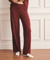 Naadam Breathable Sleep Pant In Burgundy
