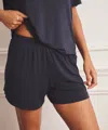 Naadam Breathable Sleep Shorts In Blue