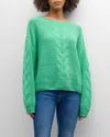 NAADAM CASHMERE CABLE-KNIT SWEATER