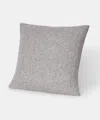 Naadam Cashmere Cable Pillow Cover In Gray