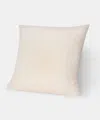 Naadam Cashmere Cable Pillow Cover In White