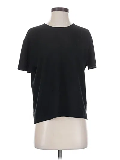 Pre-owned Naadam Cashmere Cardigan Sweater In Black