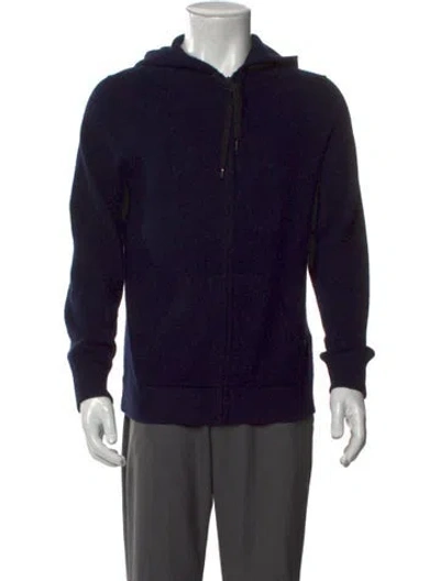 Pre-owned Naadam Cashmere Collar Pullover In Black