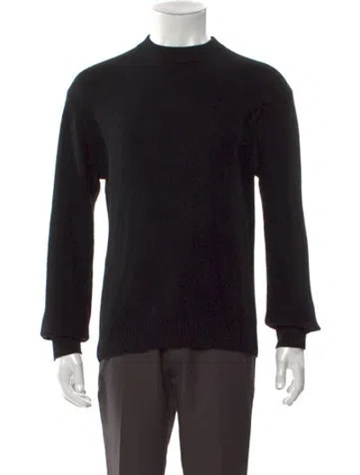 Pre-owned Naadam Cashmere Crew Neck Pullover In Black