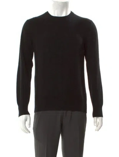 Pre-owned Naadam Cashmere Crew Neck Pullover In Black