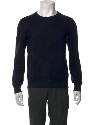 Pre-owned Naadam Cashmere Crew Neck Pullover In Blue