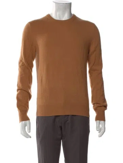 Pre-owned Naadam Cashmere Crew Neck Pullover In Brown