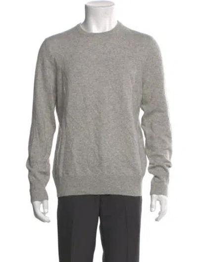 Pre-owned Naadam Cashmere Crew Neck Pullover In Gray