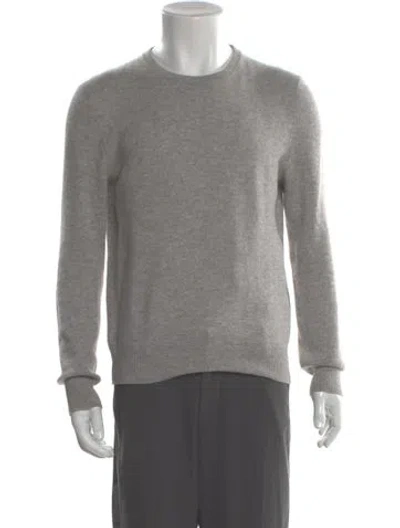 Pre-owned Naadam Cashmere Crew Neck Pullover In Gray