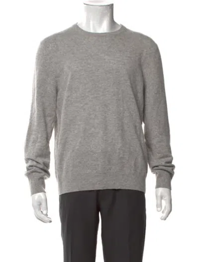 Pre-owned Naadam Cashmere Crew Neck Pullover In Grey