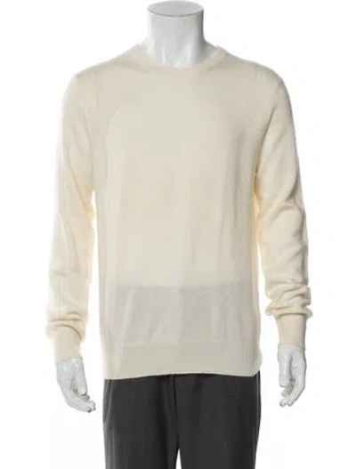 Pre-owned Naadam Cashmere Crew Neck Pullover In Neutral