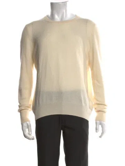 Pre-owned Naadam Cashmere Crew Neck Pullover In Neutrals