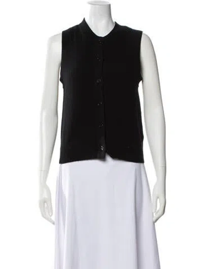 Pre-owned Naadam Cashmere Crew Neck Sweater In Black