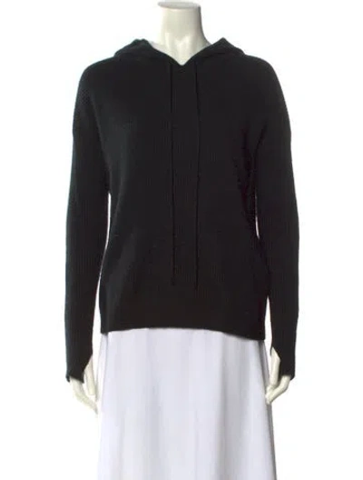 Pre-owned Naadam Cashmere Crew Neck Sweater In Black