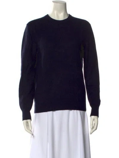 Pre-owned Naadam Cashmere Crew Neck Sweater In Black