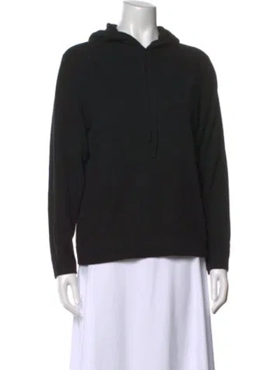 Pre-owned Naadam Cashmere Crew Neck Sweater In Black