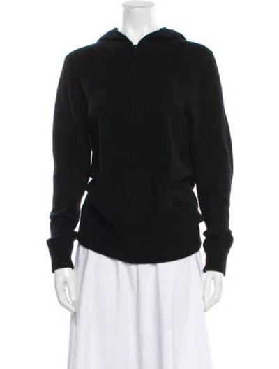Pre-owned Naadam Cashmere Crew Neck Sweater In Black