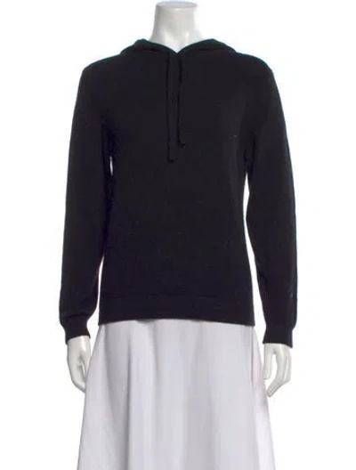 Pre-owned Naadam Cashmere Crew Neck Sweater In Black