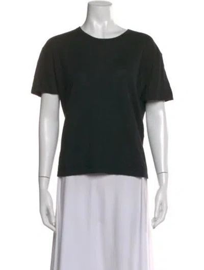 Pre-owned Naadam Cashmere Crew Neck Sweater In Black
