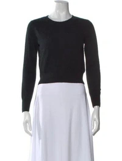 Pre-owned Naadam Cashmere Crew Neck Sweater In Black