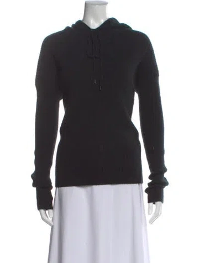 Pre-owned Naadam Cashmere Crew Neck Sweater In Black