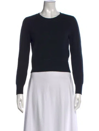 Pre-owned Naadam Cashmere Crew Neck Sweater In Black