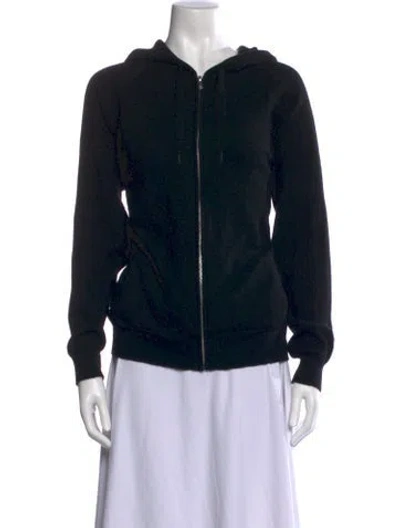 Pre-owned Naadam Cashmere Crew Neck Sweater In Black