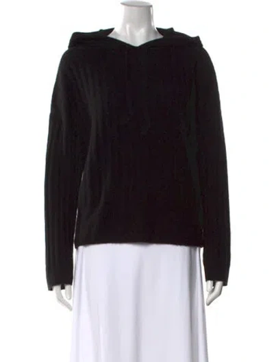 Pre-owned Naadam Cashmere Crew Neck Sweater In Black