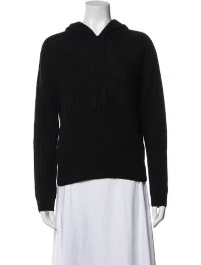 Pre-owned Naadam Cashmere Crew Neck Sweater In Black