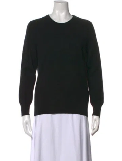 Pre-owned Naadam Cashmere Crew Neck Sweater In Black