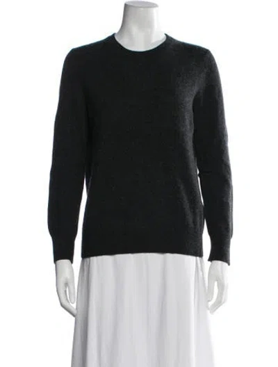Pre-owned Naadam Cashmere Crew Neck Sweater In Black