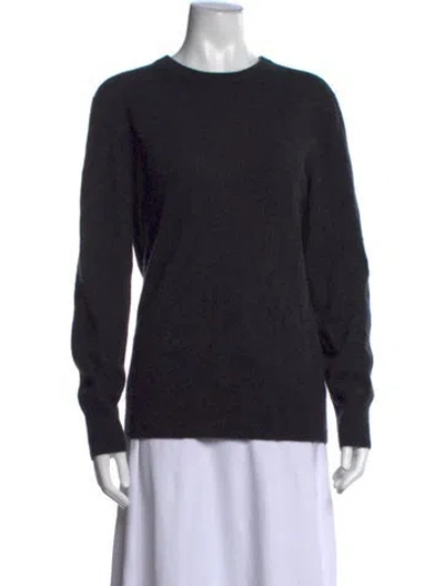 Pre-owned Naadam Cashmere Crew Neck Sweater In Black
