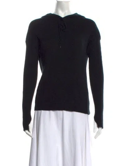 Pre-owned Naadam Cashmere Crew Neck Sweater In Black