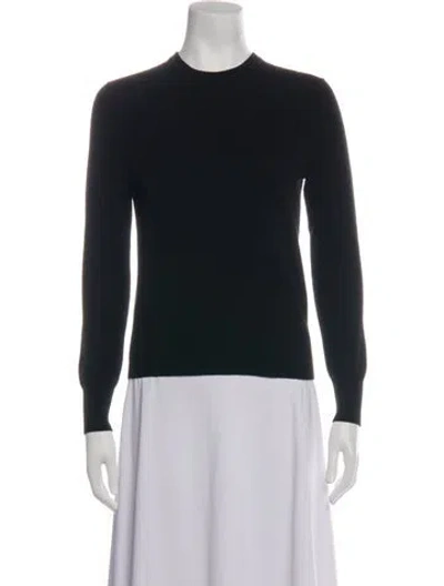 Pre-owned Naadam Cashmere Crew Neck Sweater In Black