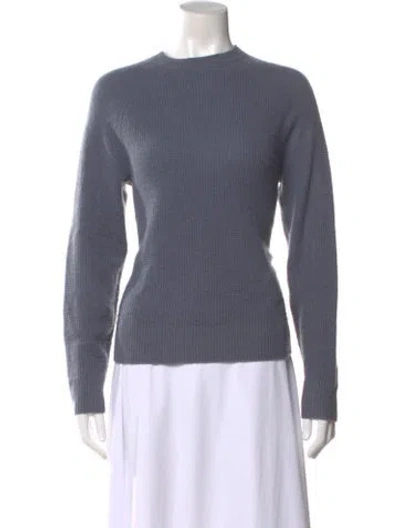 Pre-owned Naadam Cashmere Crew Neck Sweater In Blue
