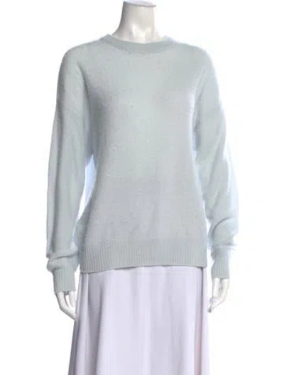 Pre-owned Naadam Cashmere Crew Neck Sweater In Blue