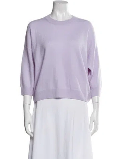 Pre-owned Naadam Cashmere Crew Neck Sweater In Blue