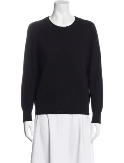Pre-owned Naadam Cashmere Crew Neck Sweater In Blue