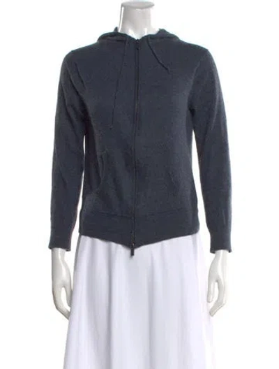 Pre-owned Naadam Cashmere Crew Neck Sweater In Blue