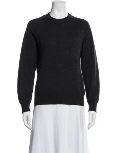 Pre-owned Naadam Cashmere Crew Neck Sweater In Blue