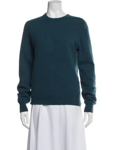 Pre-owned Naadam Cashmere Crew Neck Sweater In Blue