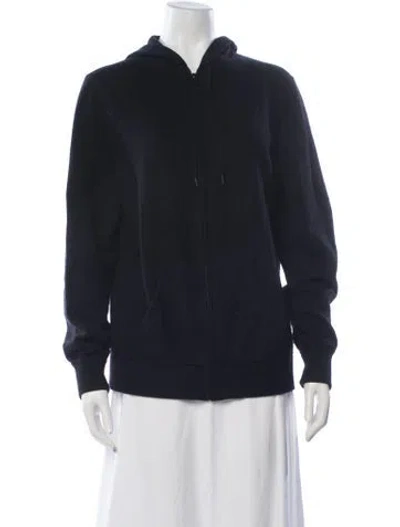 Pre-owned Naadam Cashmere Crew Neck Sweater In Blue