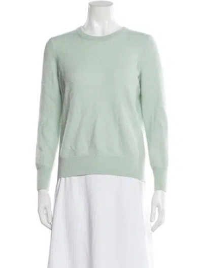 Pre-owned Naadam Cashmere Crew Neck Sweater In Blue