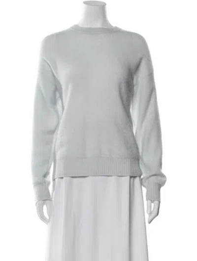 Pre-owned Naadam Cashmere Crew Neck Sweater In Blue